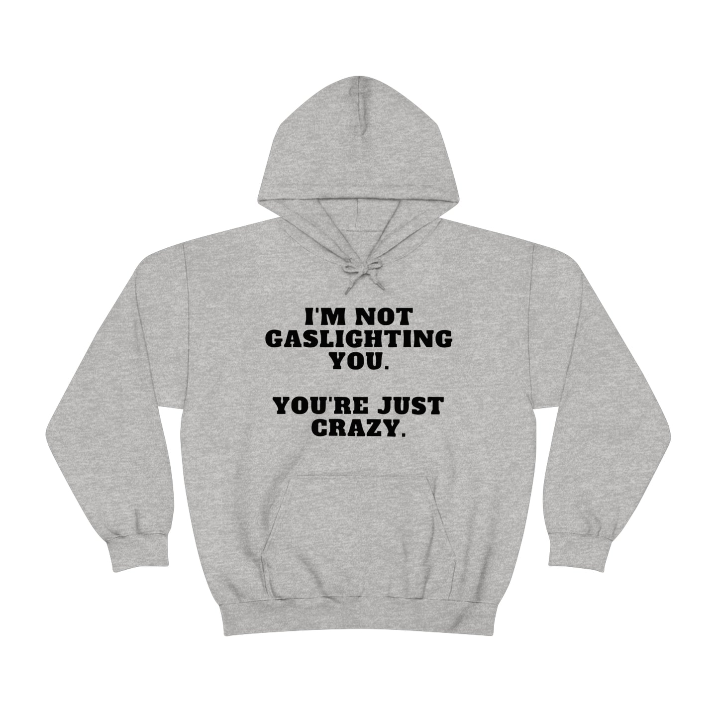 "I'm Not Gaslighting You. You're Just Crazy." Hoodie