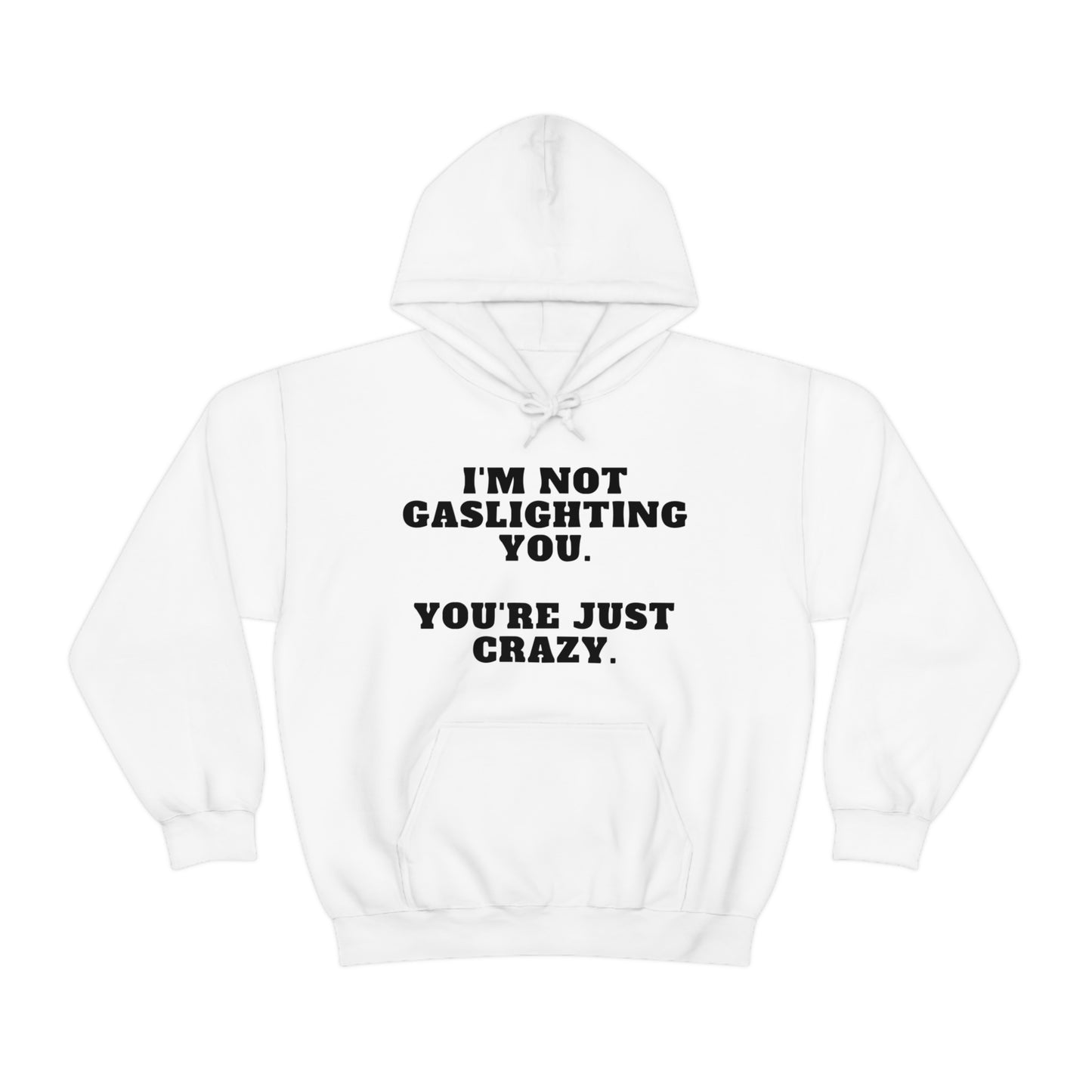 "I'm Not Gaslighting You. You're Just Crazy." Hoodie
